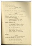 Moe Howard's 34pp. Script Dated January 1939 for The Three Stooges Film ''Three Sappy People'', With Working Title ''Three Sloppy People'' -- Paper Loss to Back Cover, Else Very Good Plus Condition